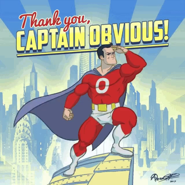 Best website hosting in the UK - Captain Obvious meme