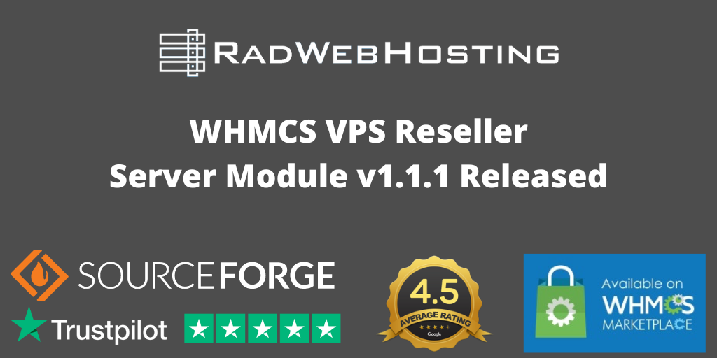 Launching a Cloud VPS Business Now Easier than Ever with WHMCS VPS Reseller Updates from Rad Web Hosting