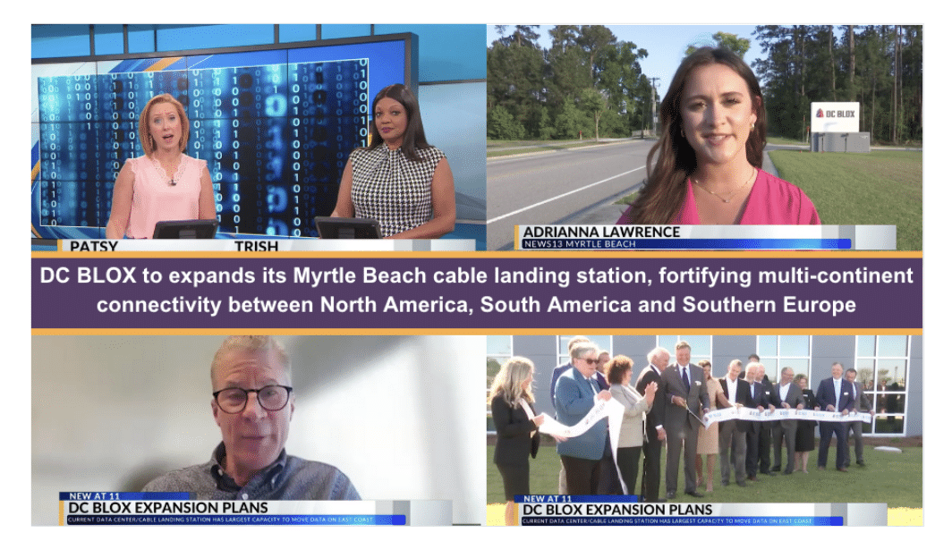 DC BLOX Expands Myrtle Beach Data Center and Cable Landing Station